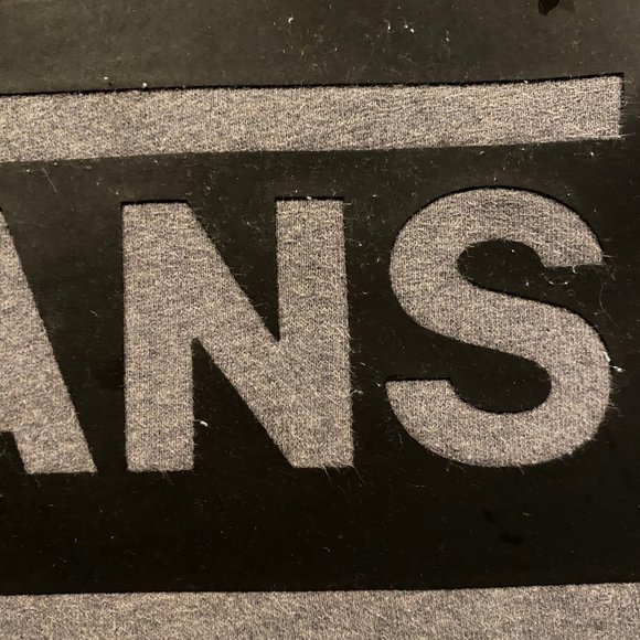 Vans Heather Gray Hoodie Small - Picture 3 of 8